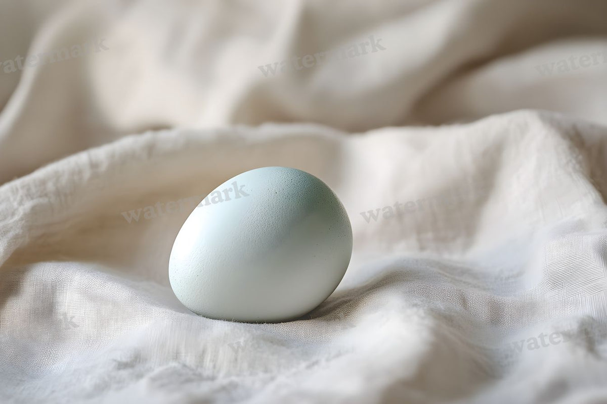 Minimalist Pastel Easter digital photo backdrop for photo editing, preview 2