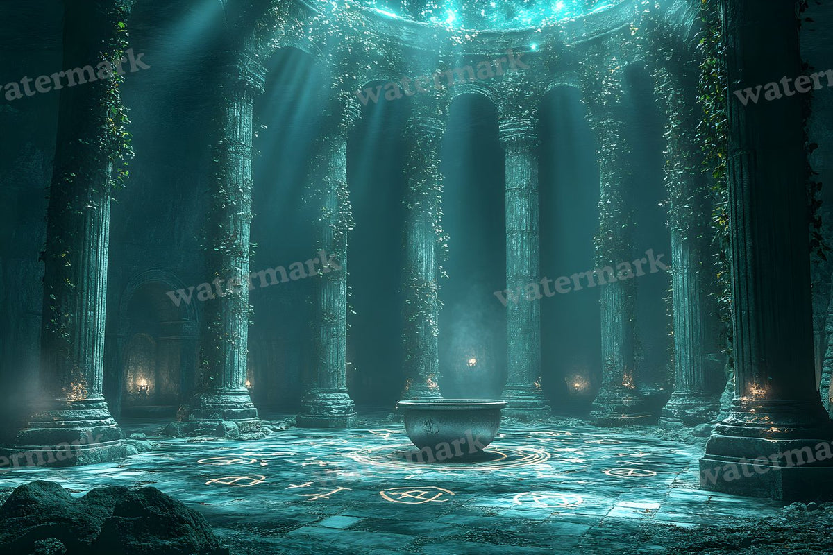 Moonlit Ritual Backdrop Images