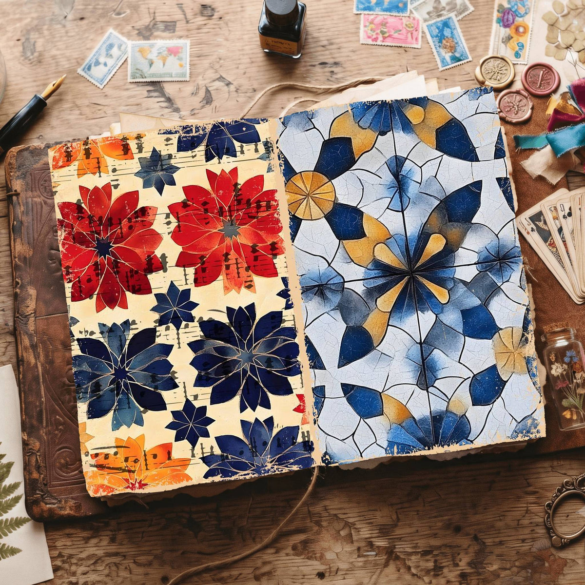 Moroccan Pattern Digital Papers