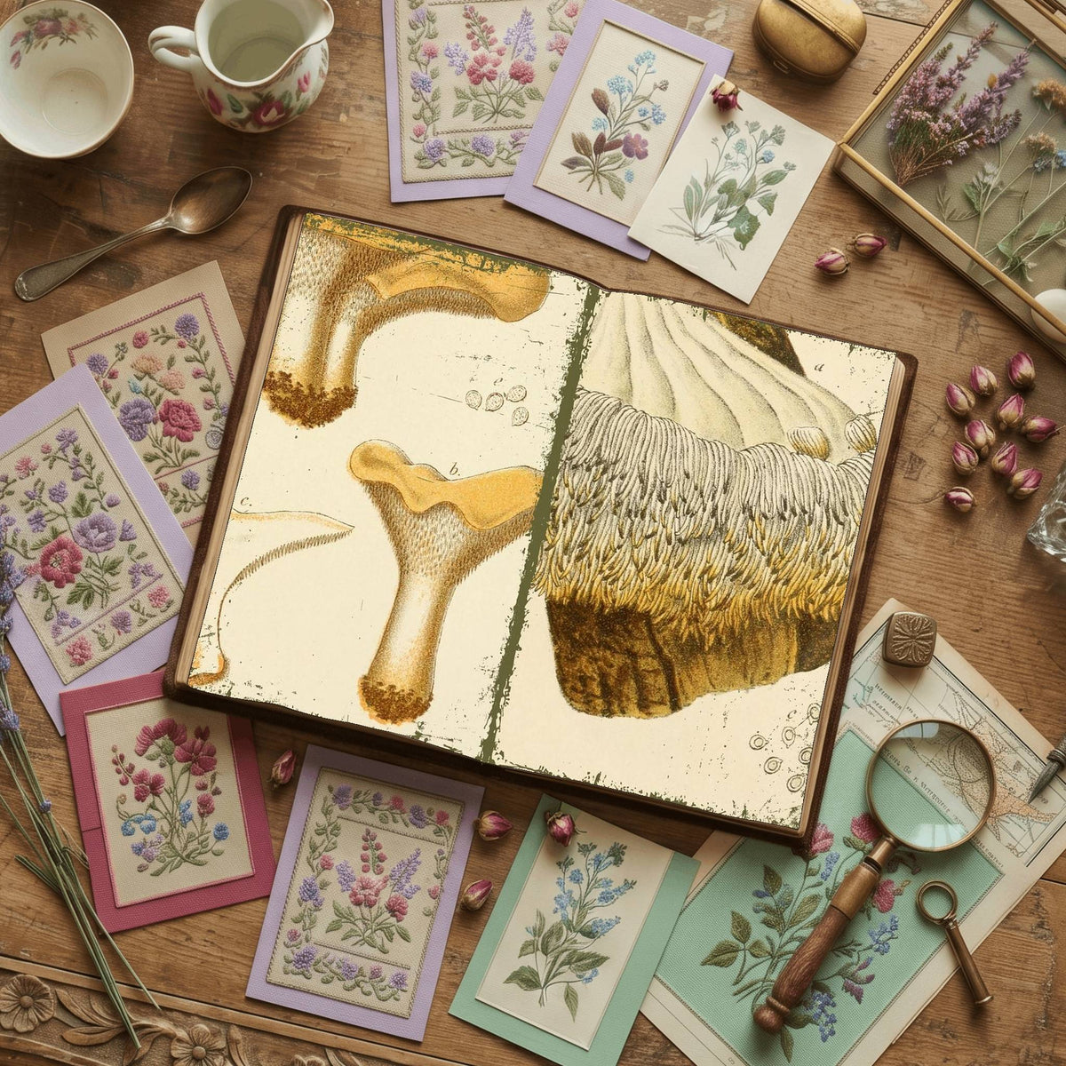 Mushroom Digital Papers