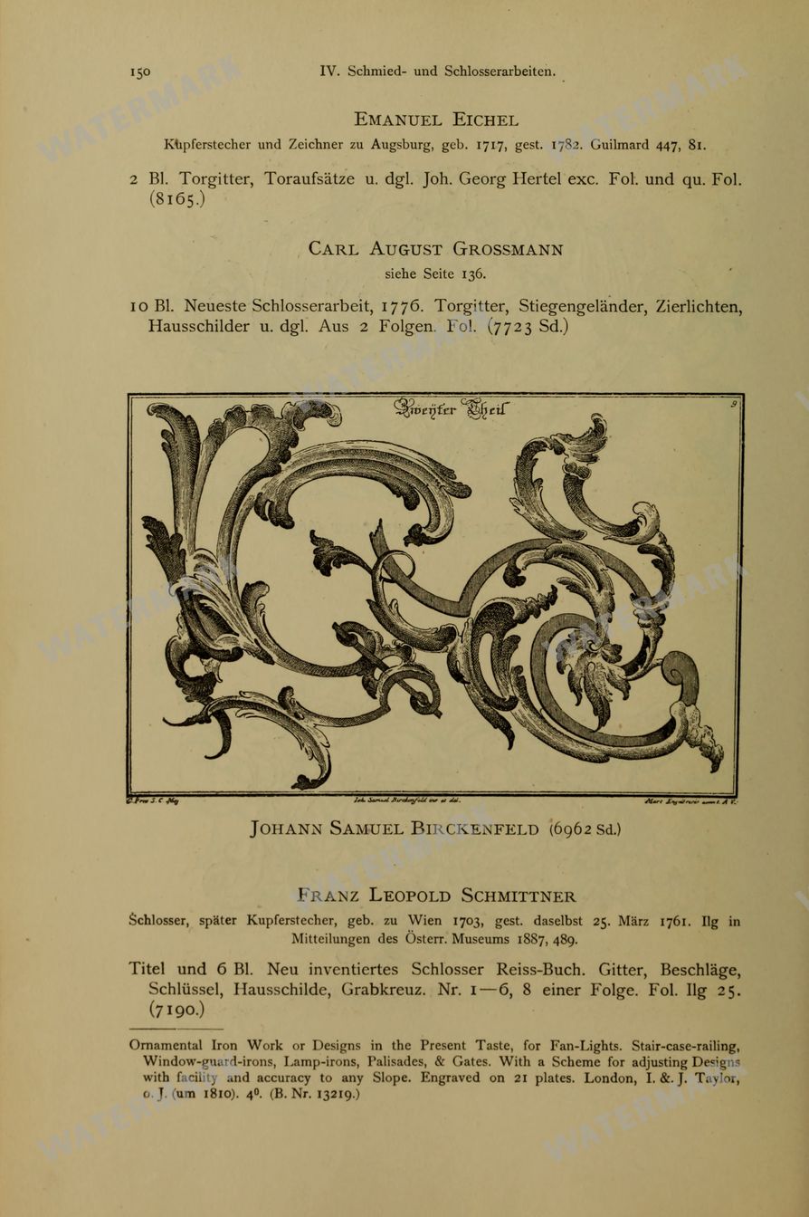 Ornament Book Vintage Prints