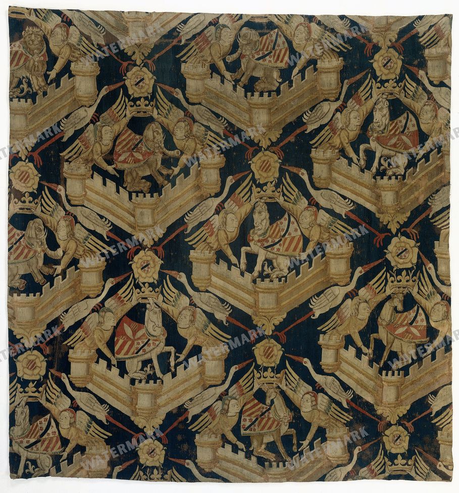 Patterns & Textiles Vintage Paintings