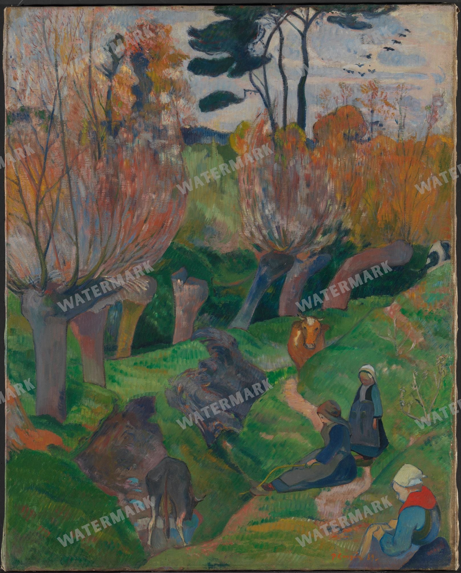 Paul Gauguin Vintage Paintings