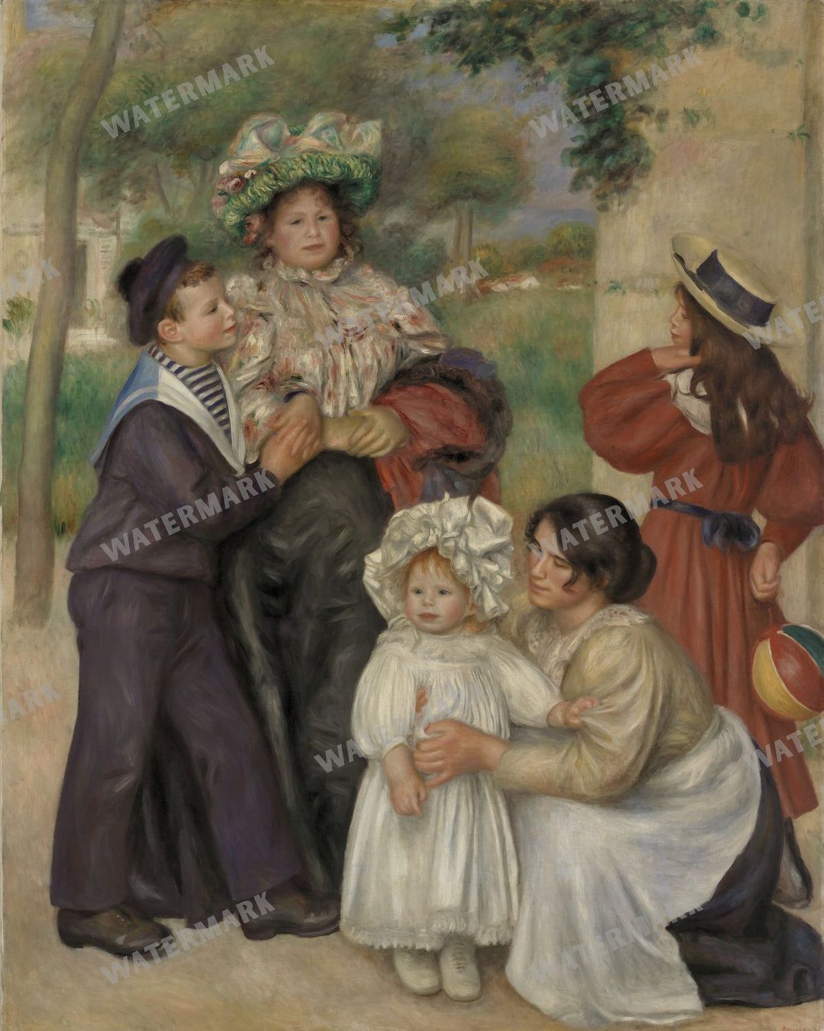 Pierre Auguste Renoir Vintage Paintings