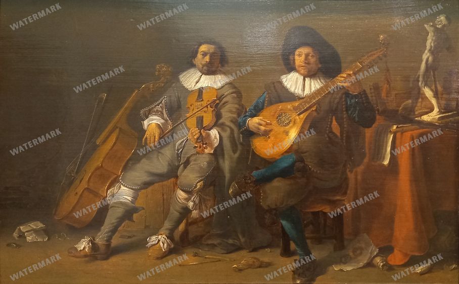 Pieter Codde Merry Company 1633 Vintage Paintings