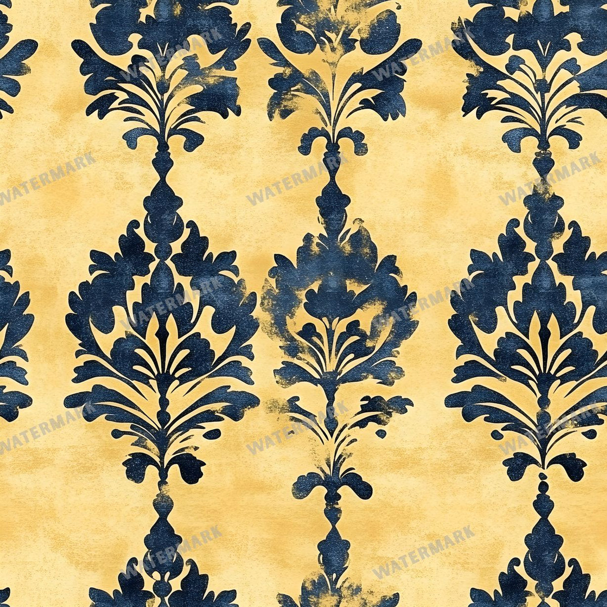Regal Damask seamless pattern digital paper, repeating design 3