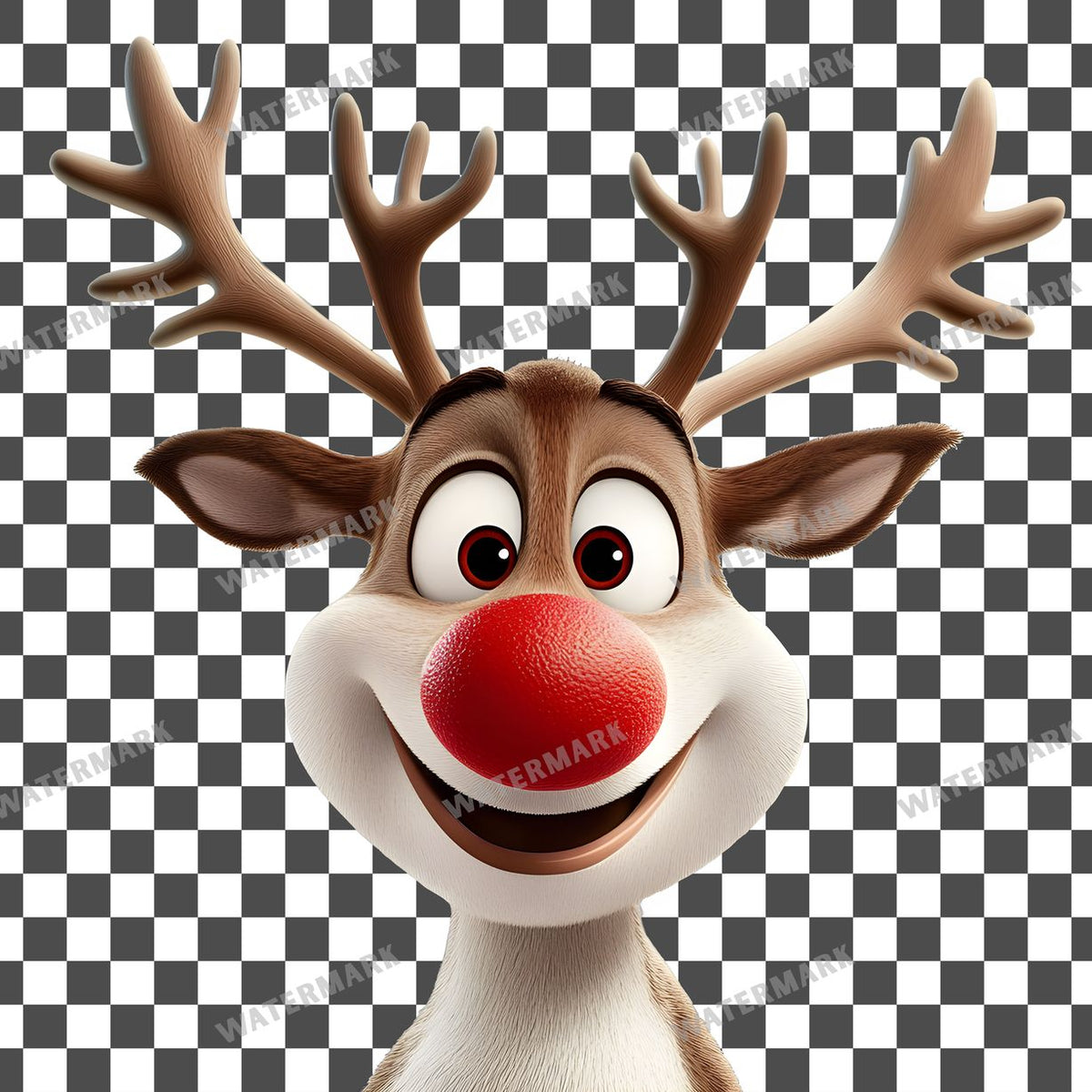 Reindeer Character Clipart Pngs