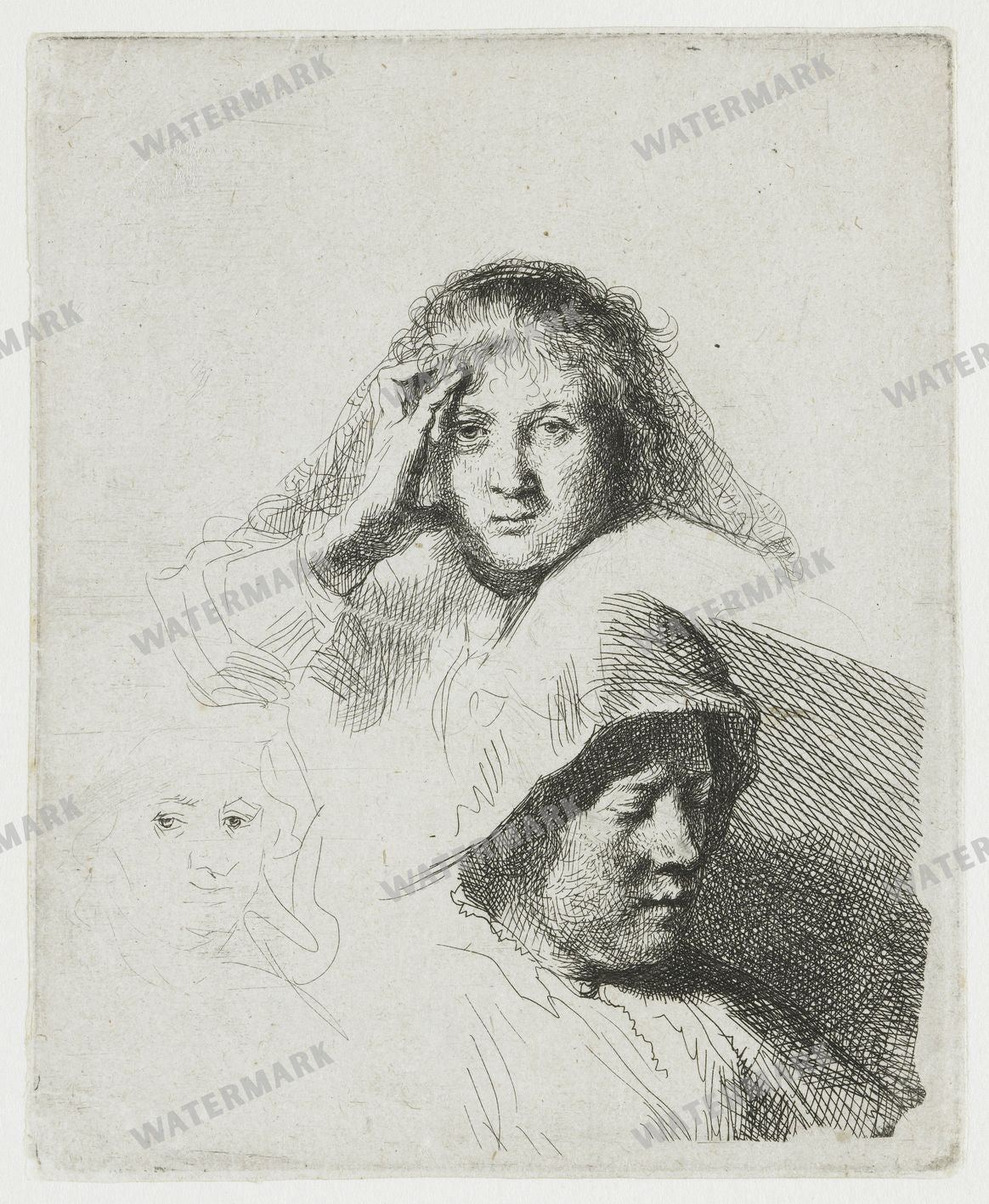 Rembrandt Van Rijn Vintage Paintings
