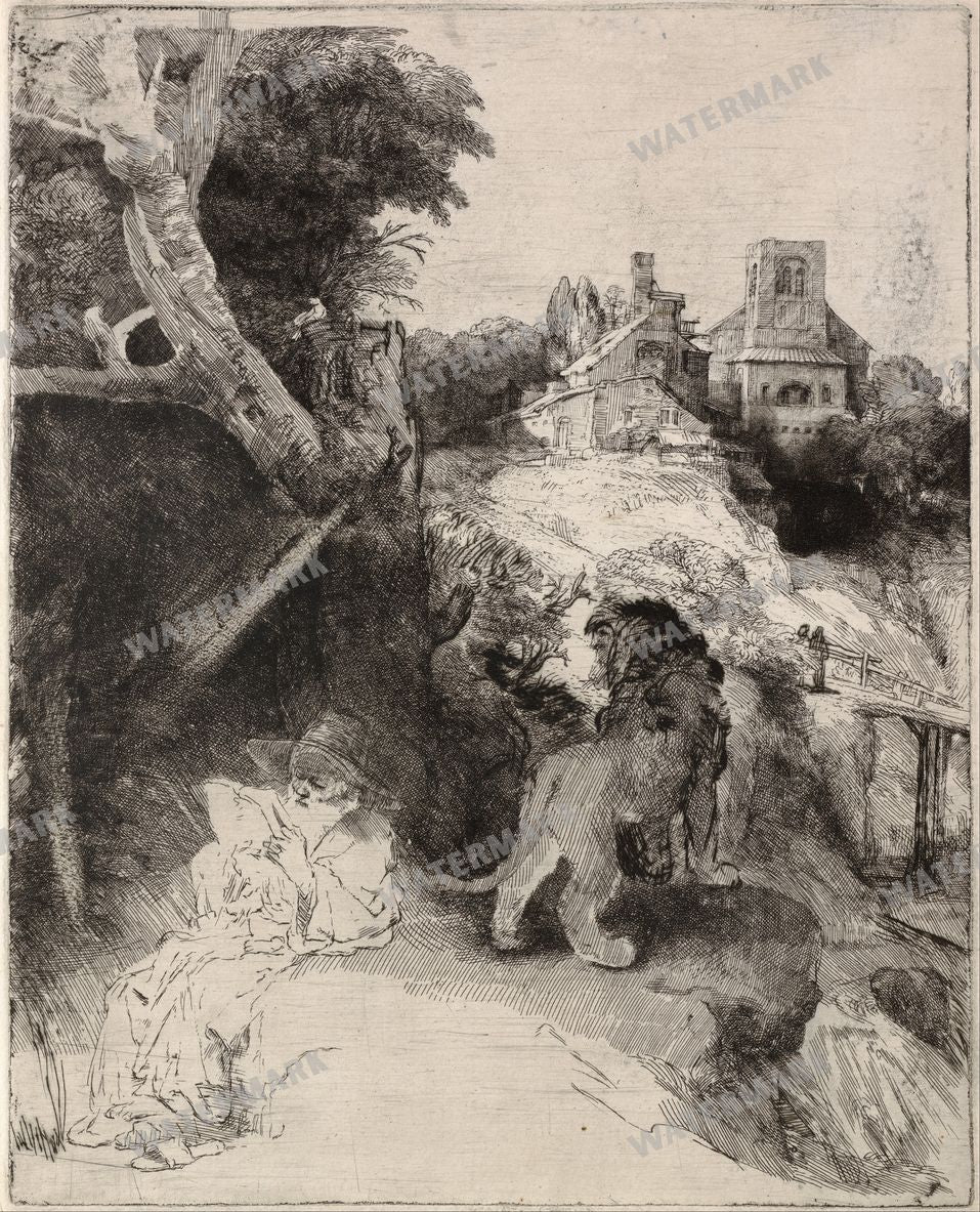 Rembrandt Van Rijn Vintage Paintings