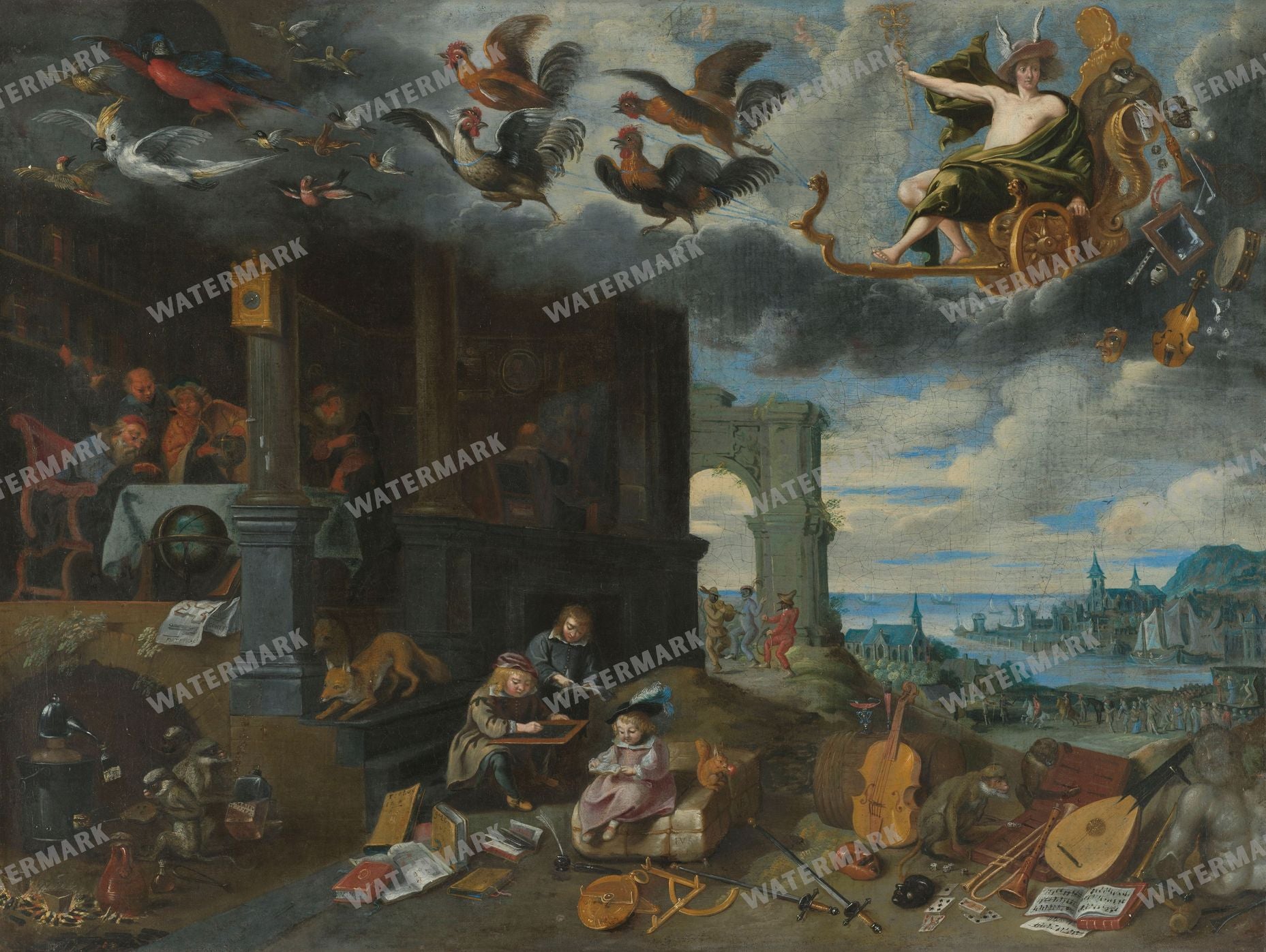 Rijks Museum Vintage Paintings