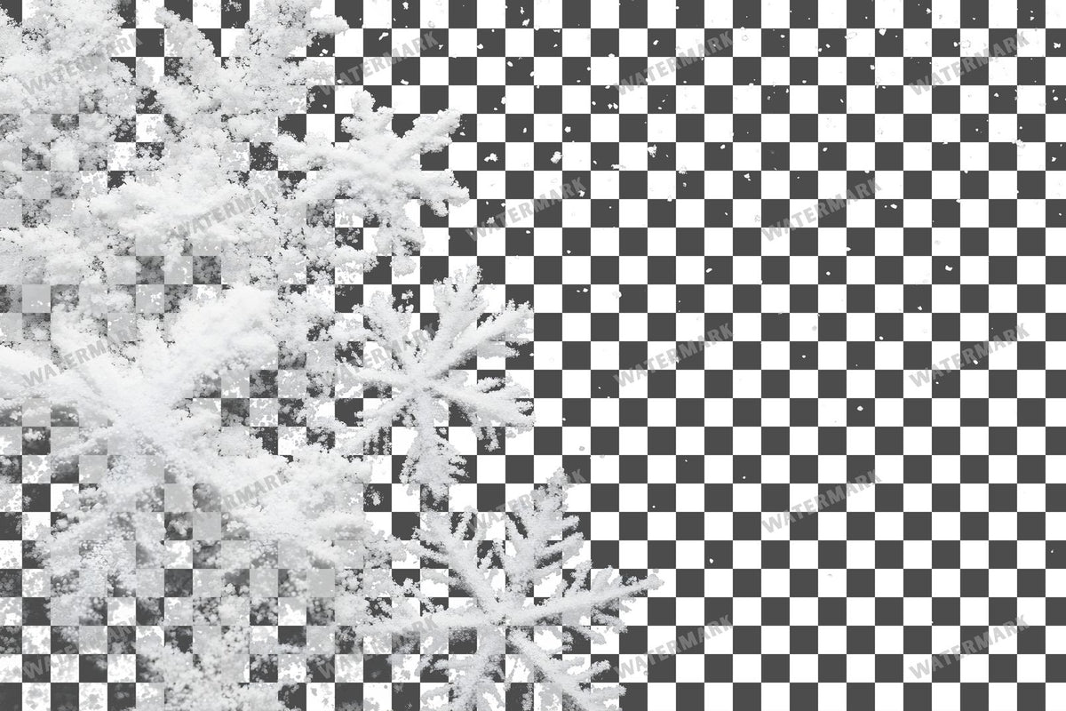 Snow Flake Overlay Lots