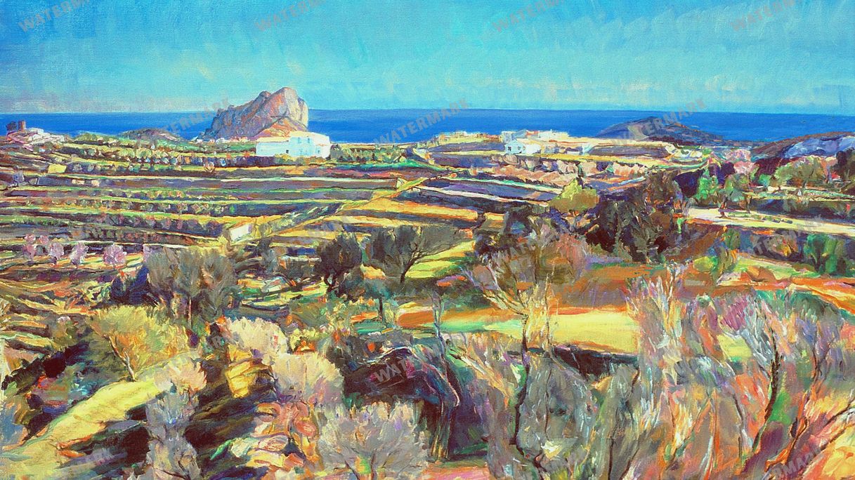 Spain Vintage Paintings Vintage Paintings