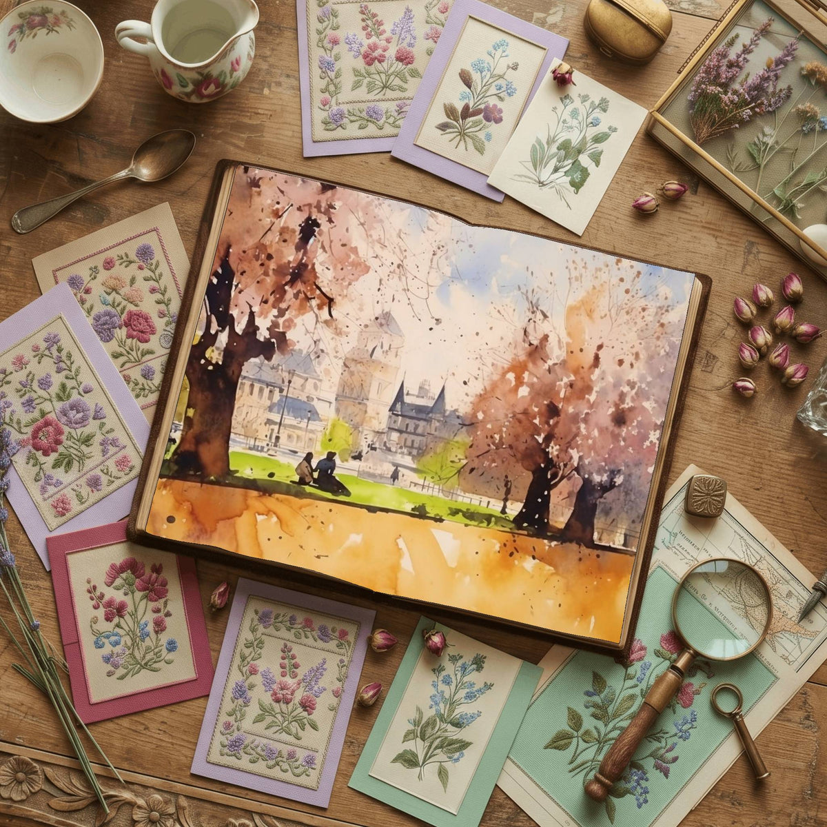 Spring Park Digital Papers