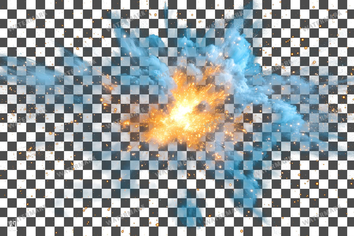 Teal Paint Explosion A Burst Transparent Overlay Pngs