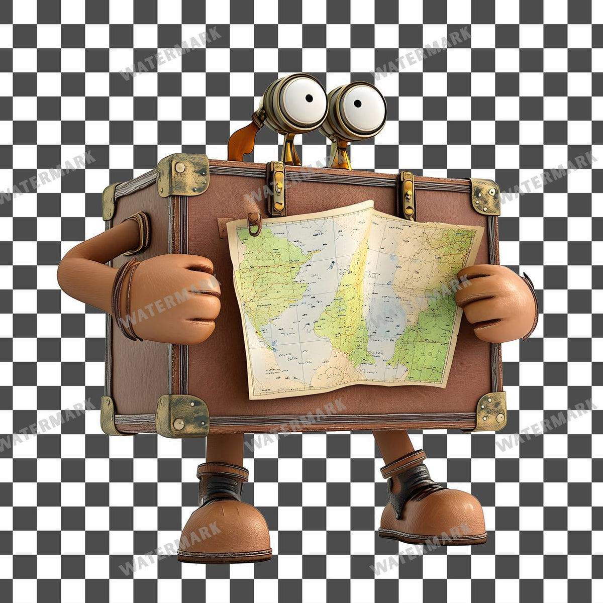 Travel Trunk Clipart Pngs