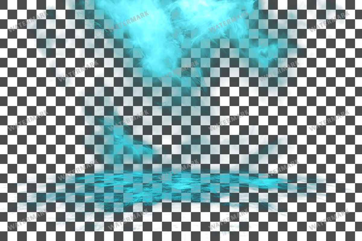 Turquoise Light Transparent Overlay Pngs