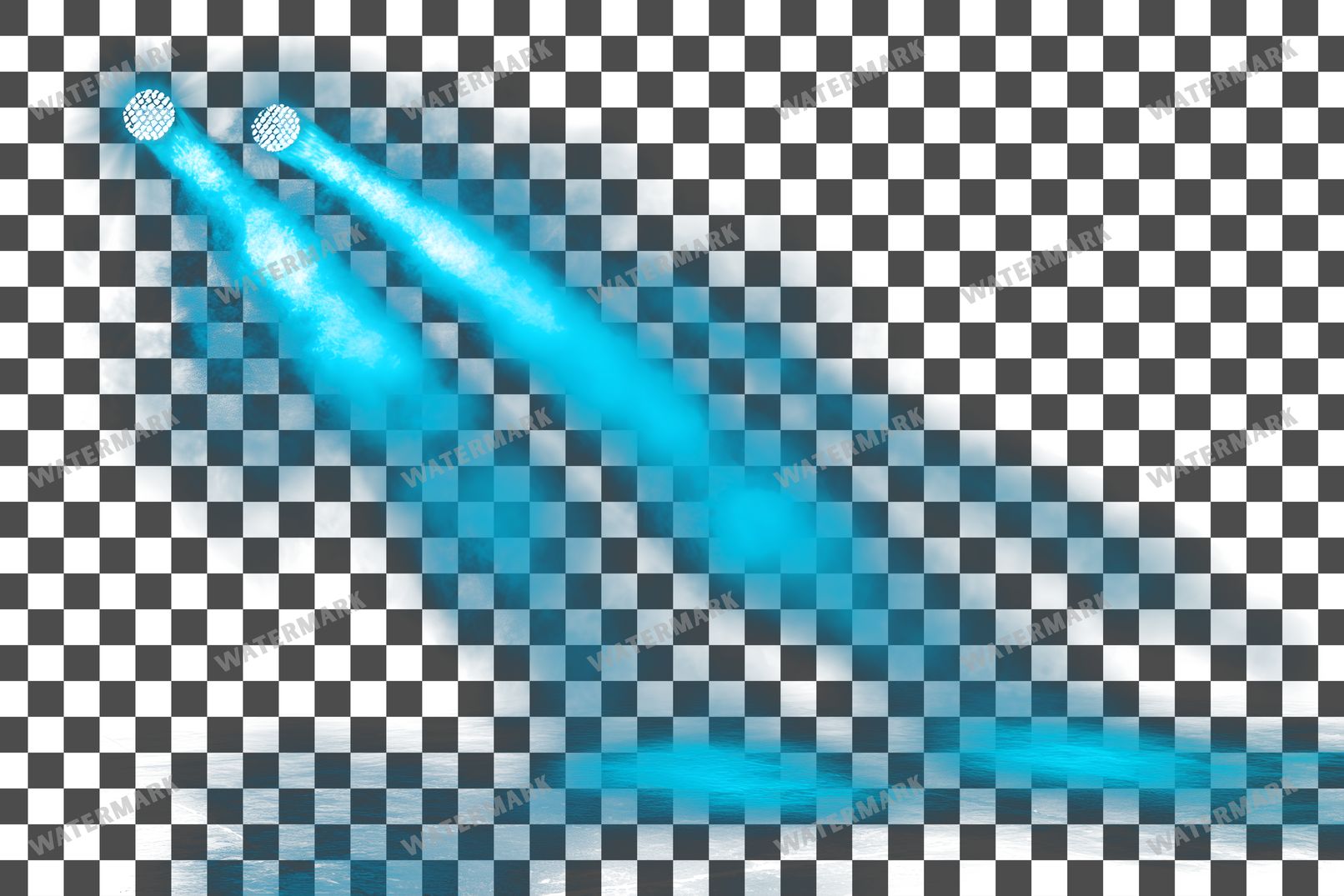 Turquoise Lighting Dramatic Shadow Transparent Overlay Pngs