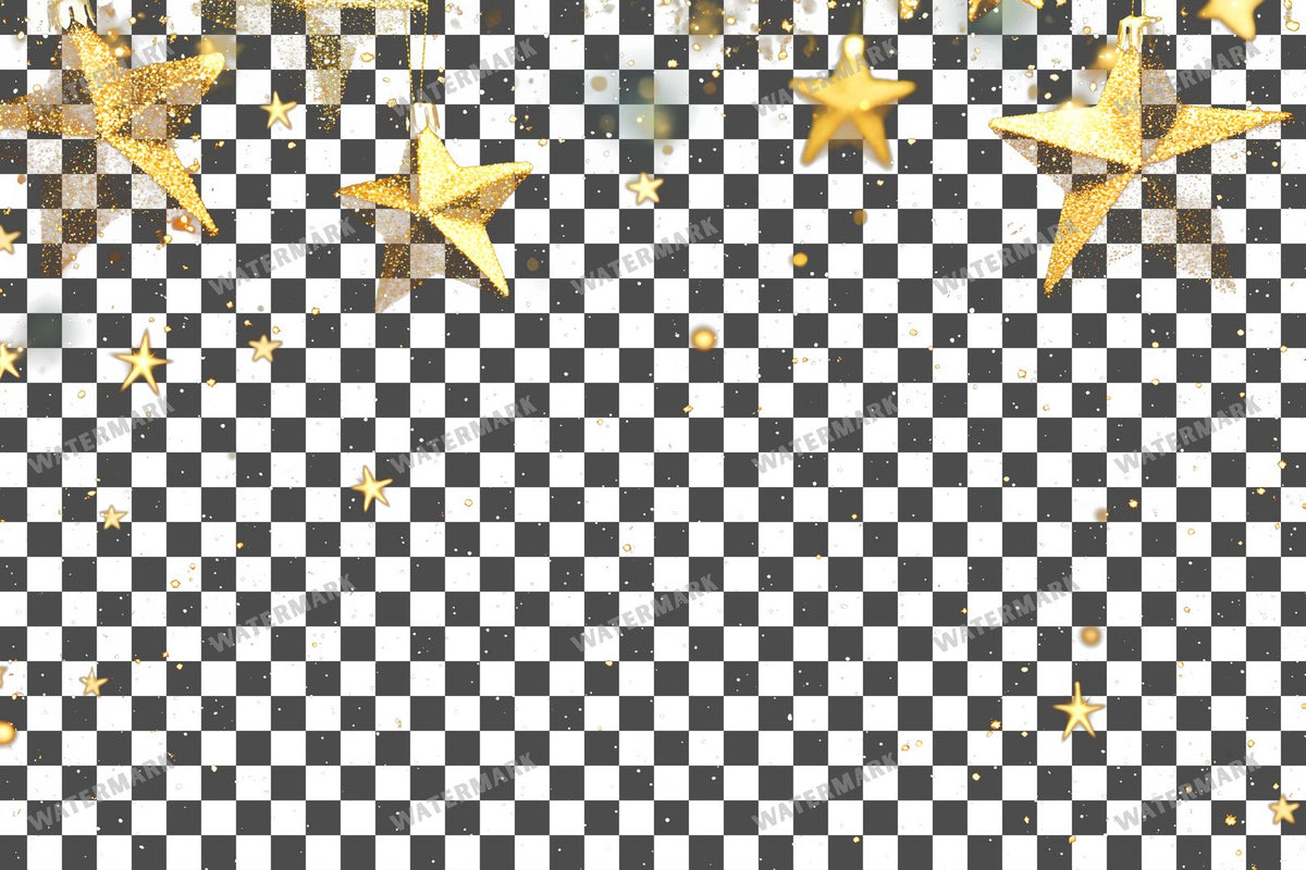 Twinkling Stars Transparent Overlay Pngs