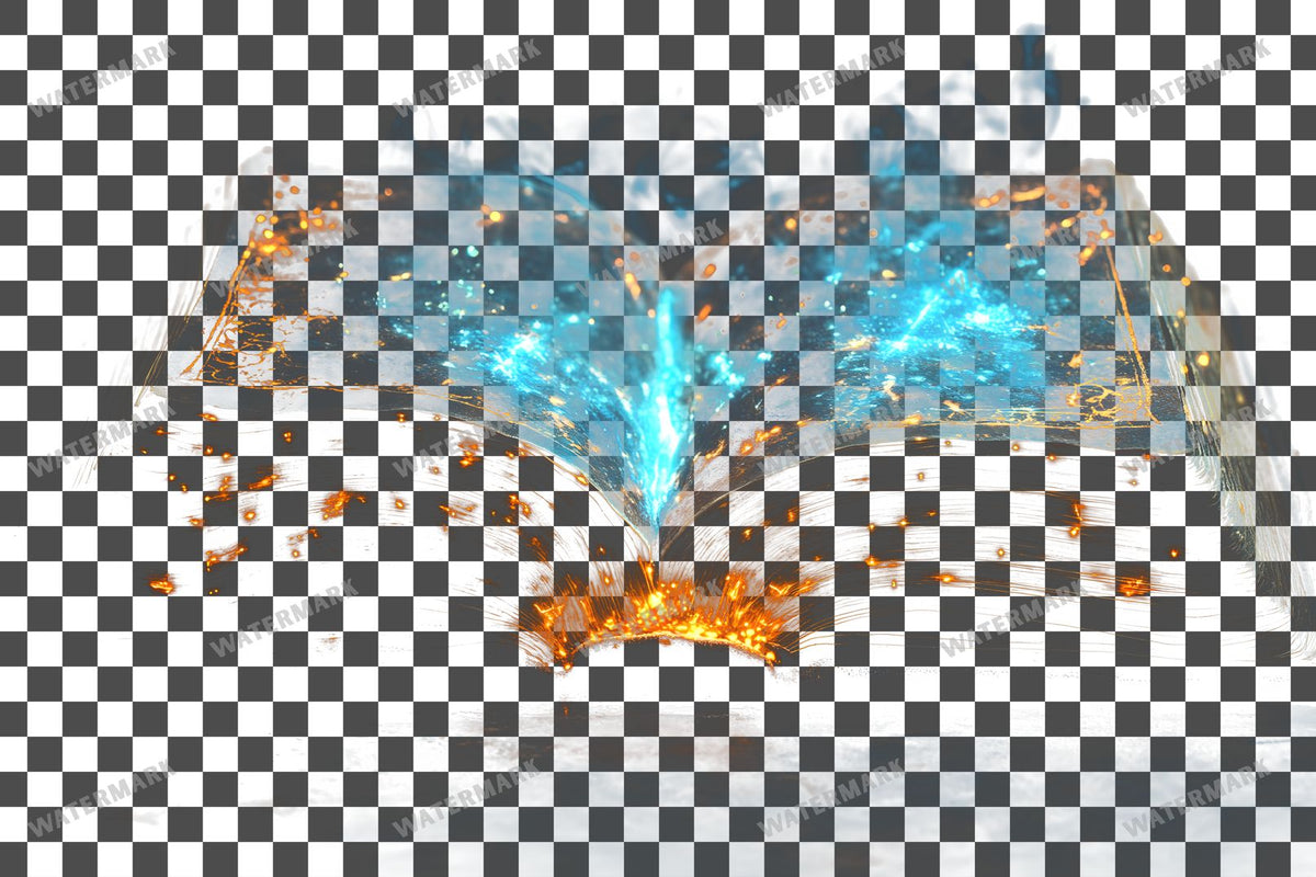 Vibrant Witchs Book Transparent Overlay Pngs