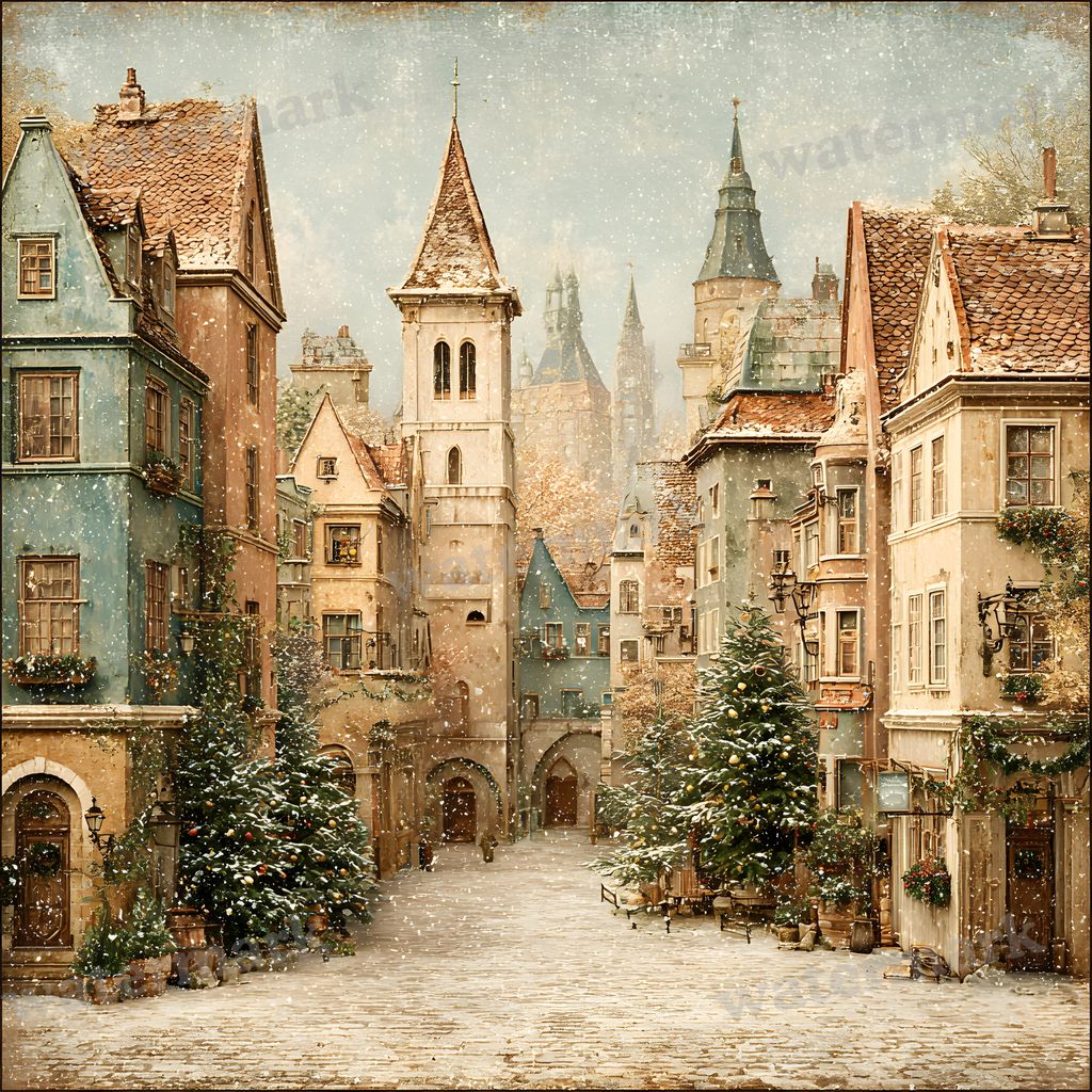 Victorian Christmas Backdrop Images