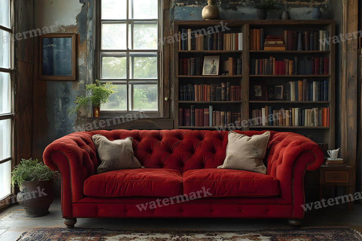 Victorian Cinematics digital photo backdrop for photo editing, preview 2