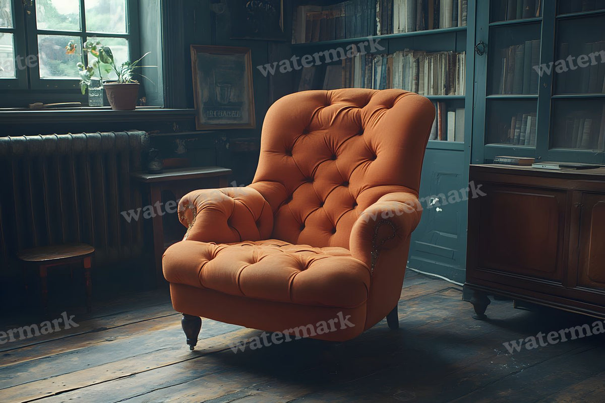 Victorian Cinematics digital photo backdrop for photo editing, preview 2