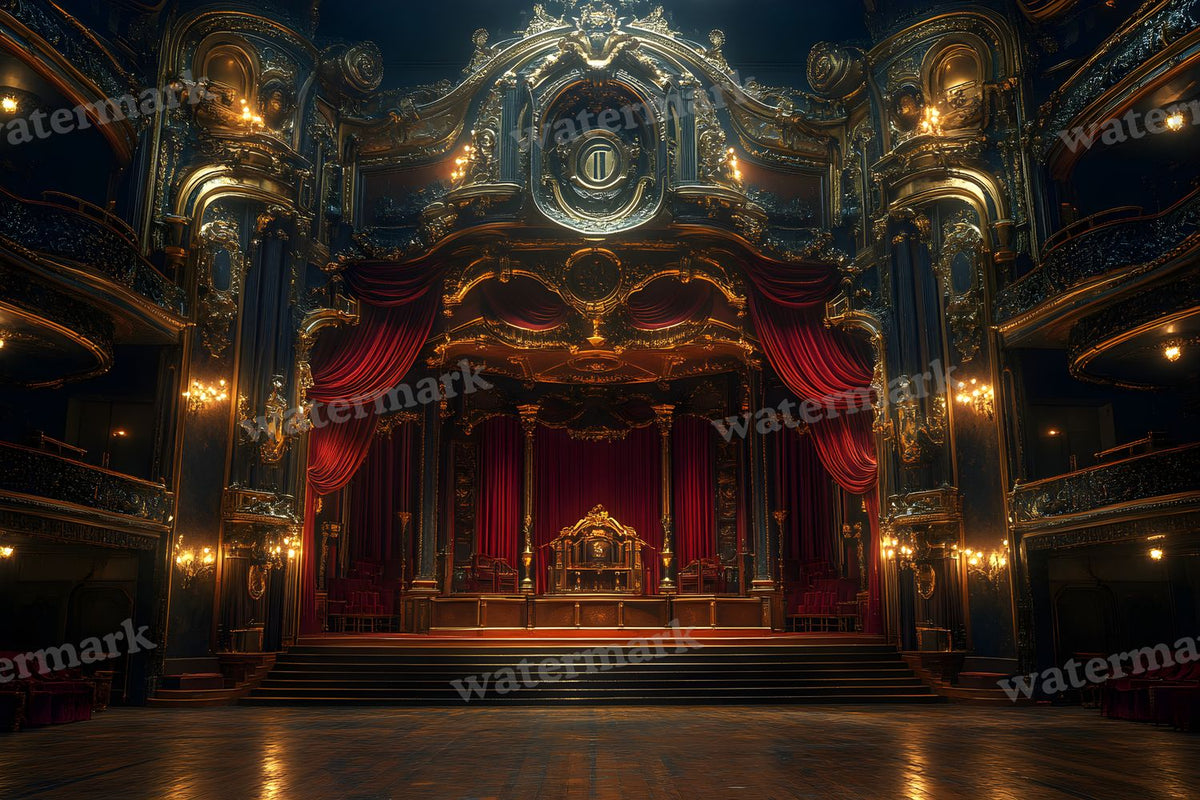 Victorian Opera Stage Backdrop Images