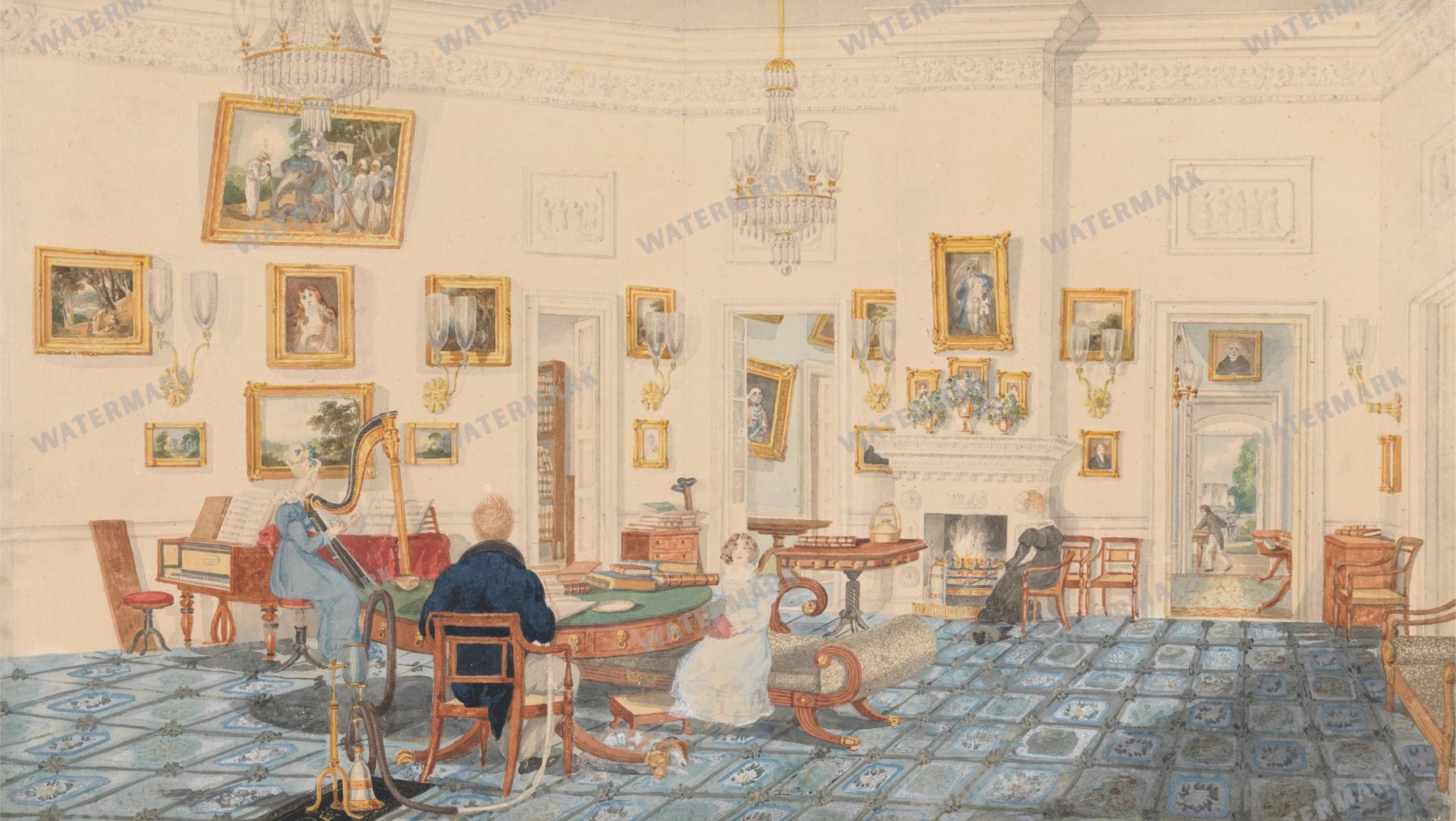 Wall Art Vintage Paintings