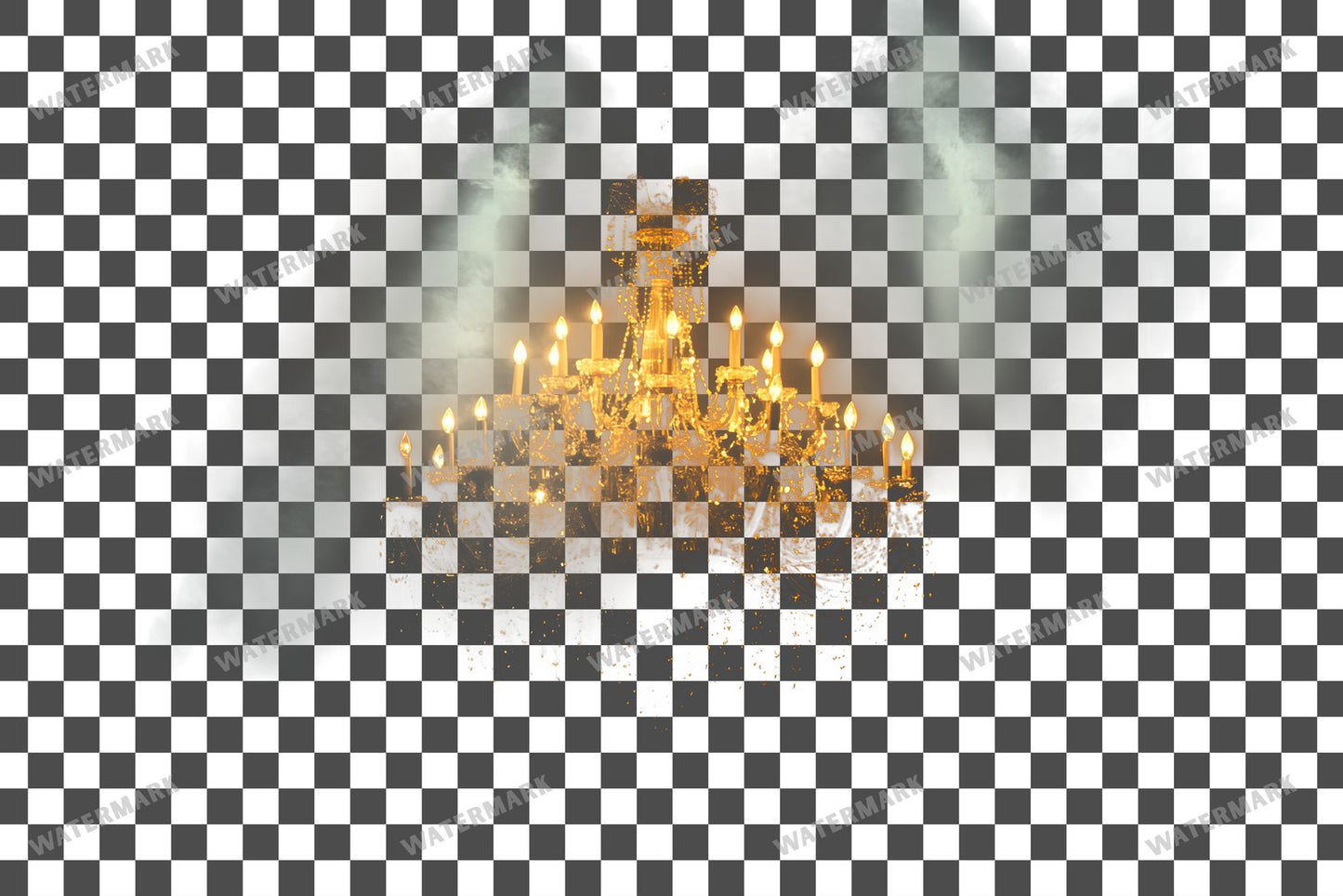 Warm Cozy Magical Disney Style Transparent Overlay Pngs