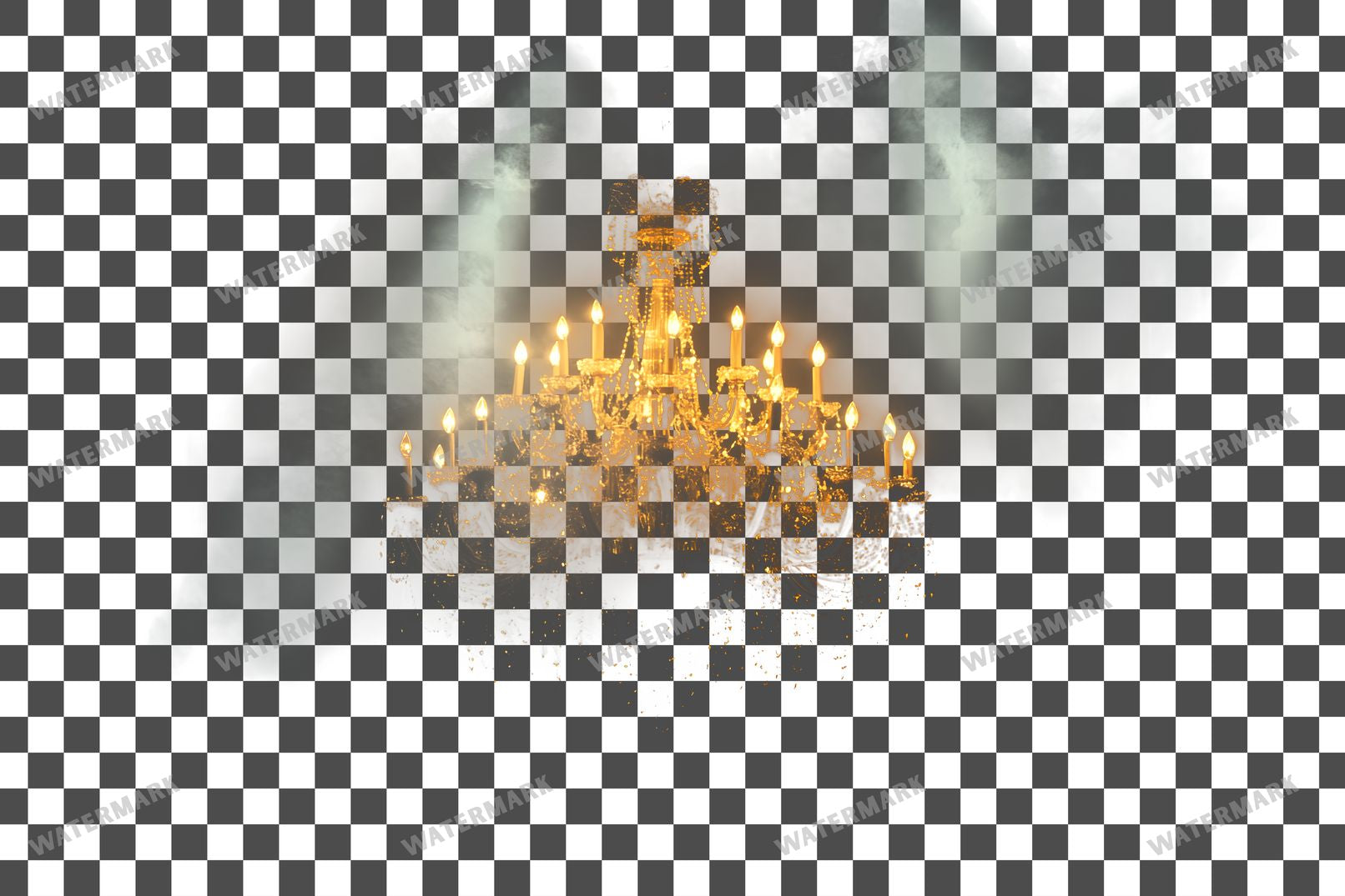 Warm Cozy Magical Disney Style Transparent Overlay Pngs