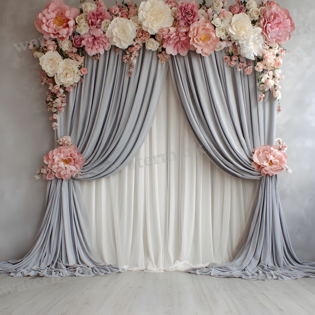 Wedding Draped Backdrop Images