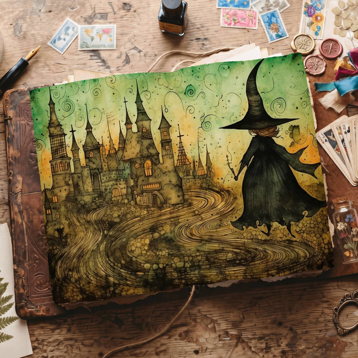 Witch Castle Digital Papers