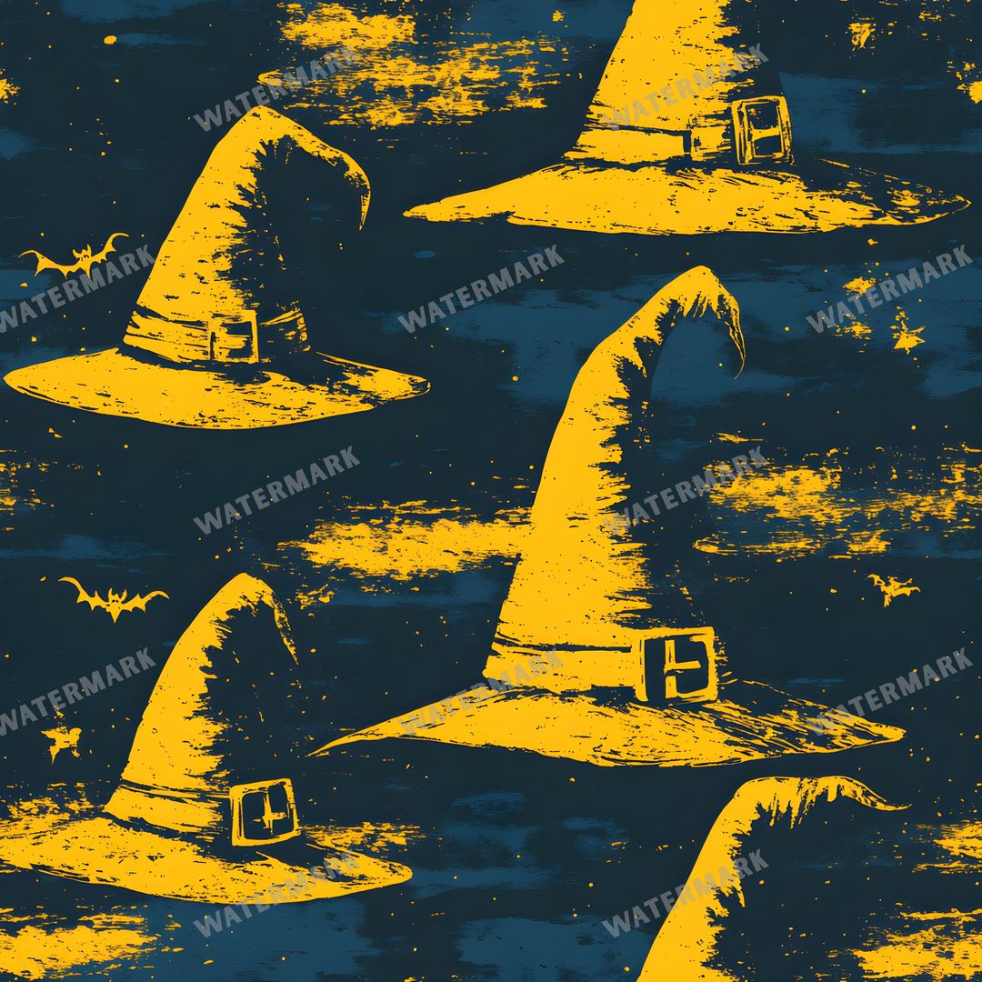 Witchcraft Seamless Pattern