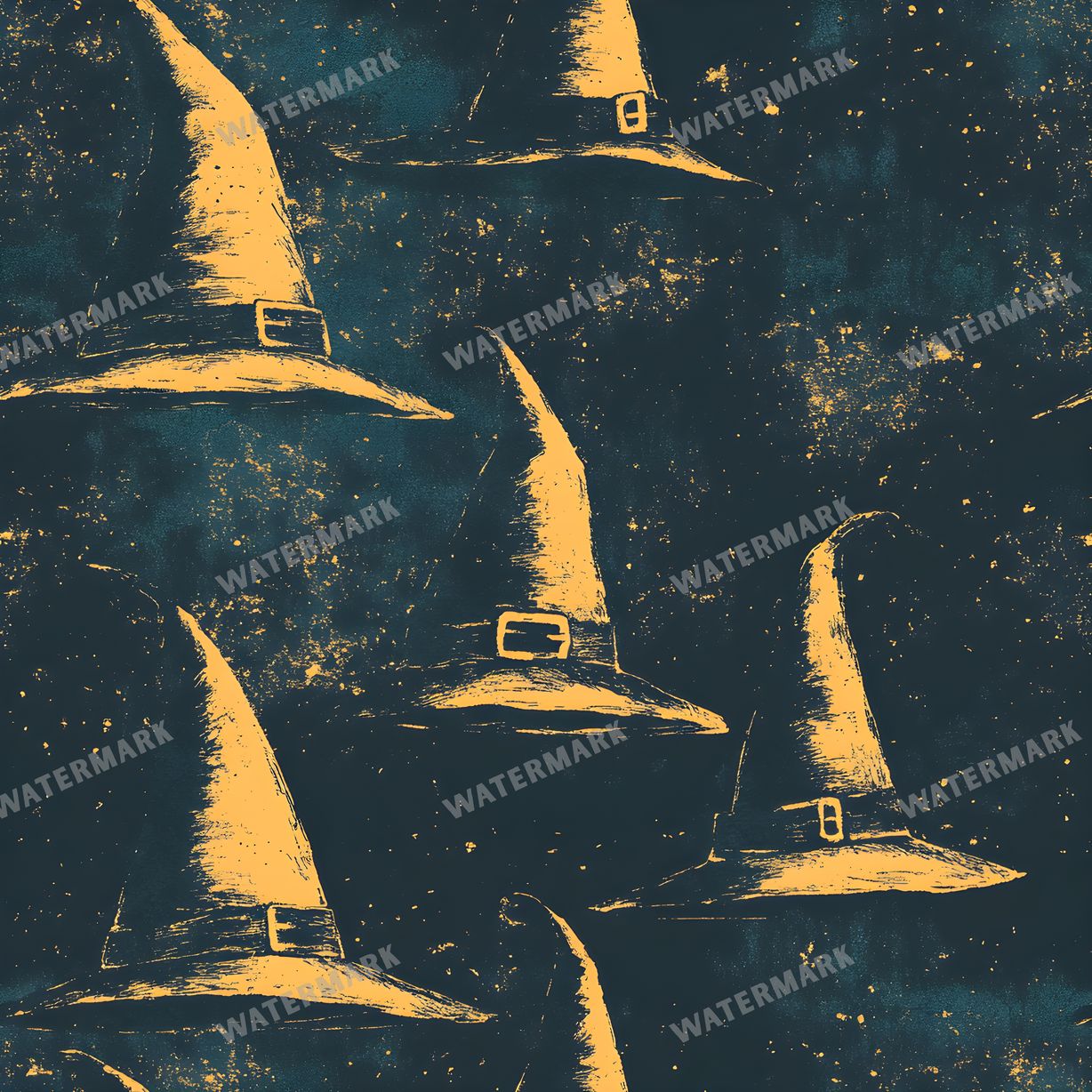 Witchcraft Seamless Pattern