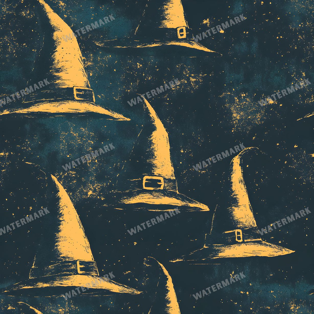 Witchcraft Seamless Pattern