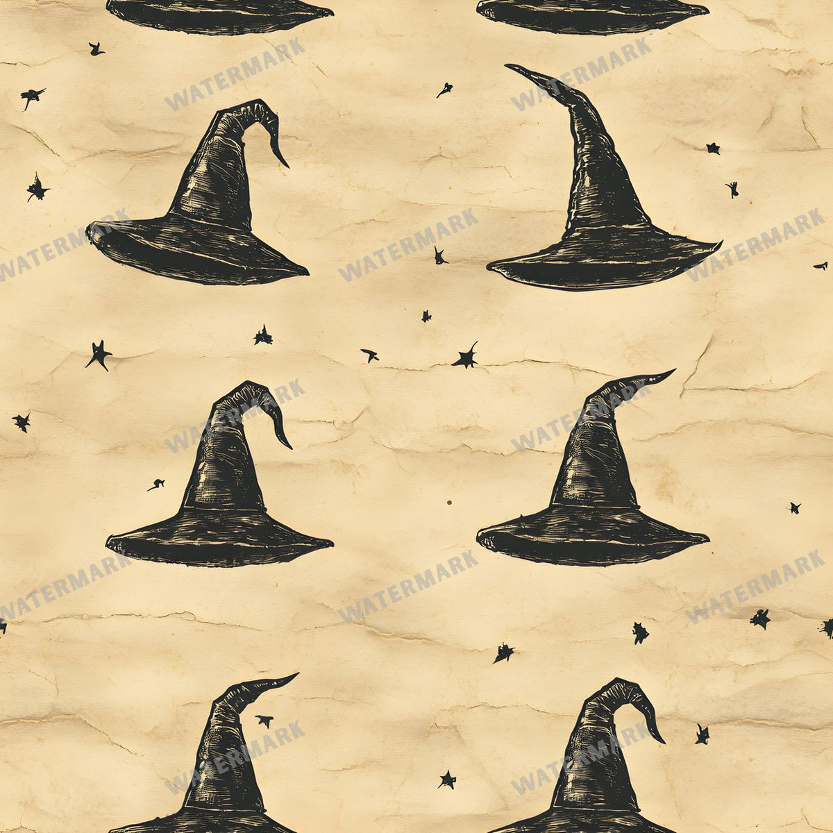 Witchcraft Seamless Pattern