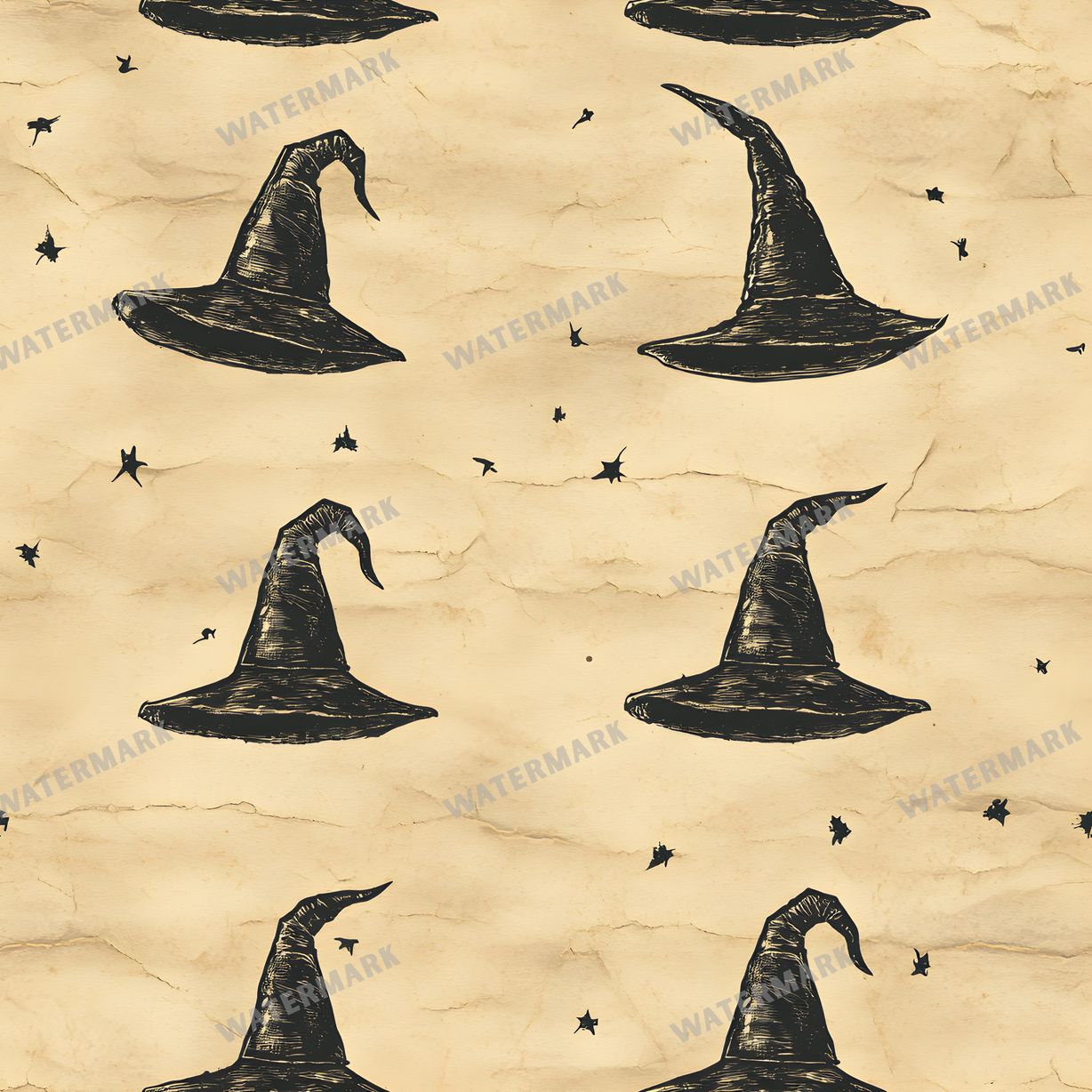 Witchcraft Seamless Pattern