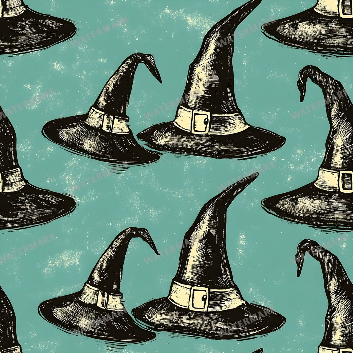 Witchcraft Seamless Pattern