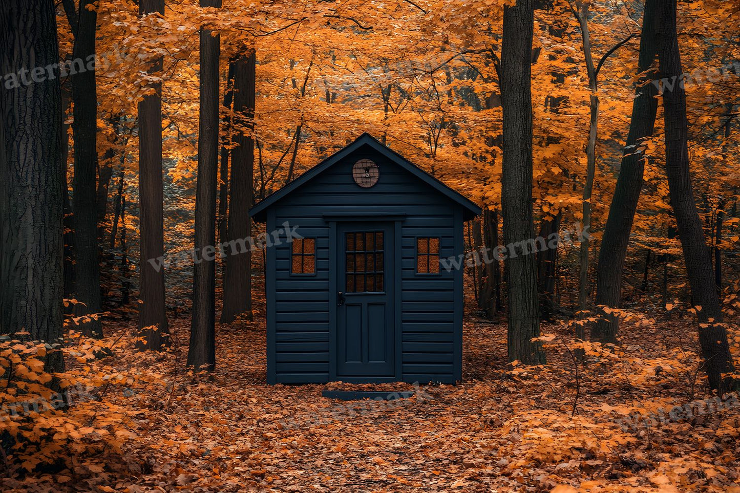 Witchs Hut Backdrop Images