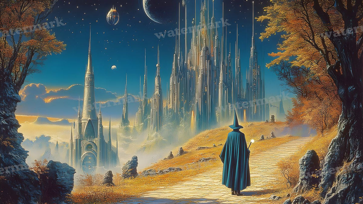Wizard Walk Backdrop Images