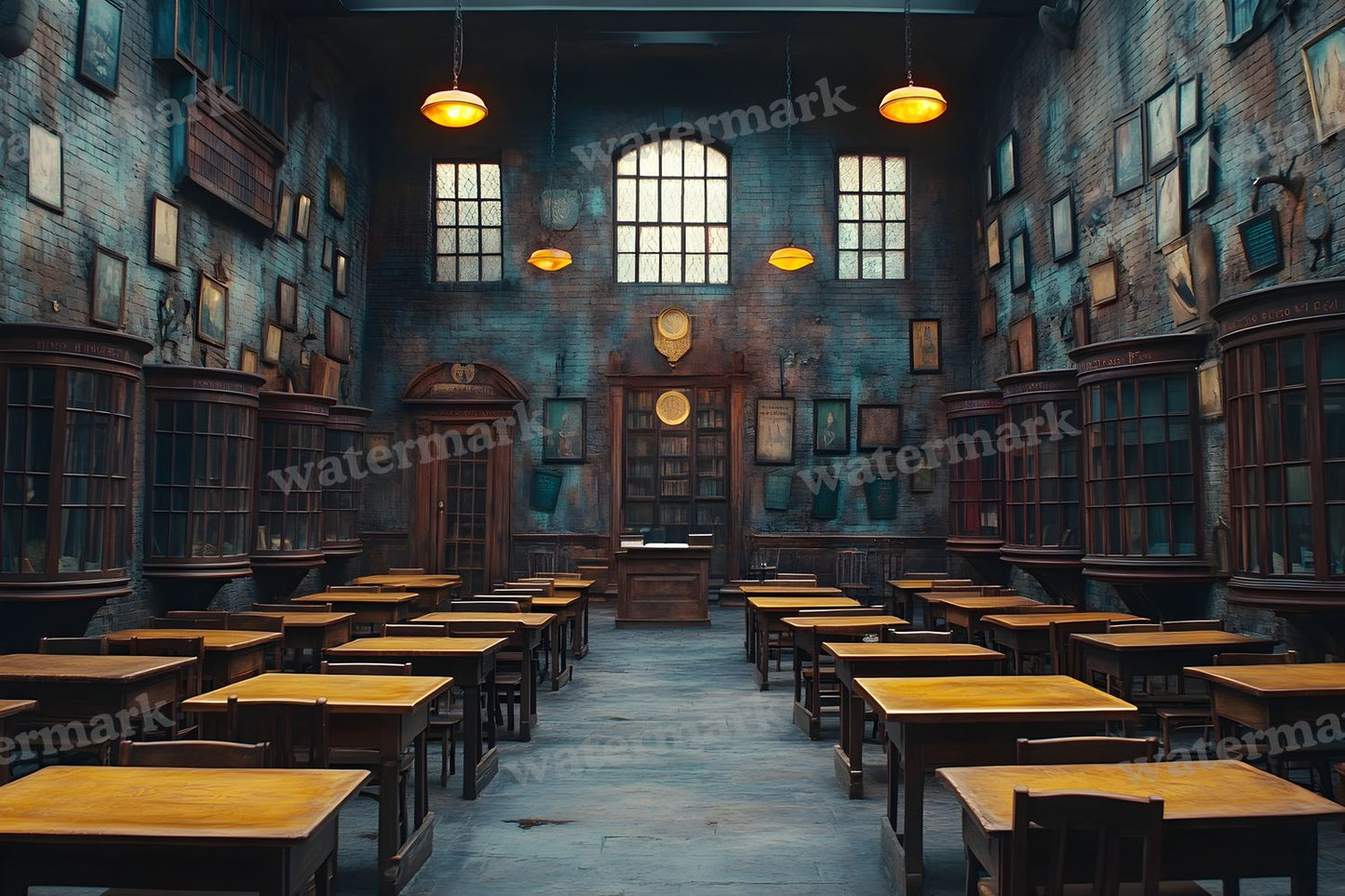Wizarding Classroom Backdrop Images