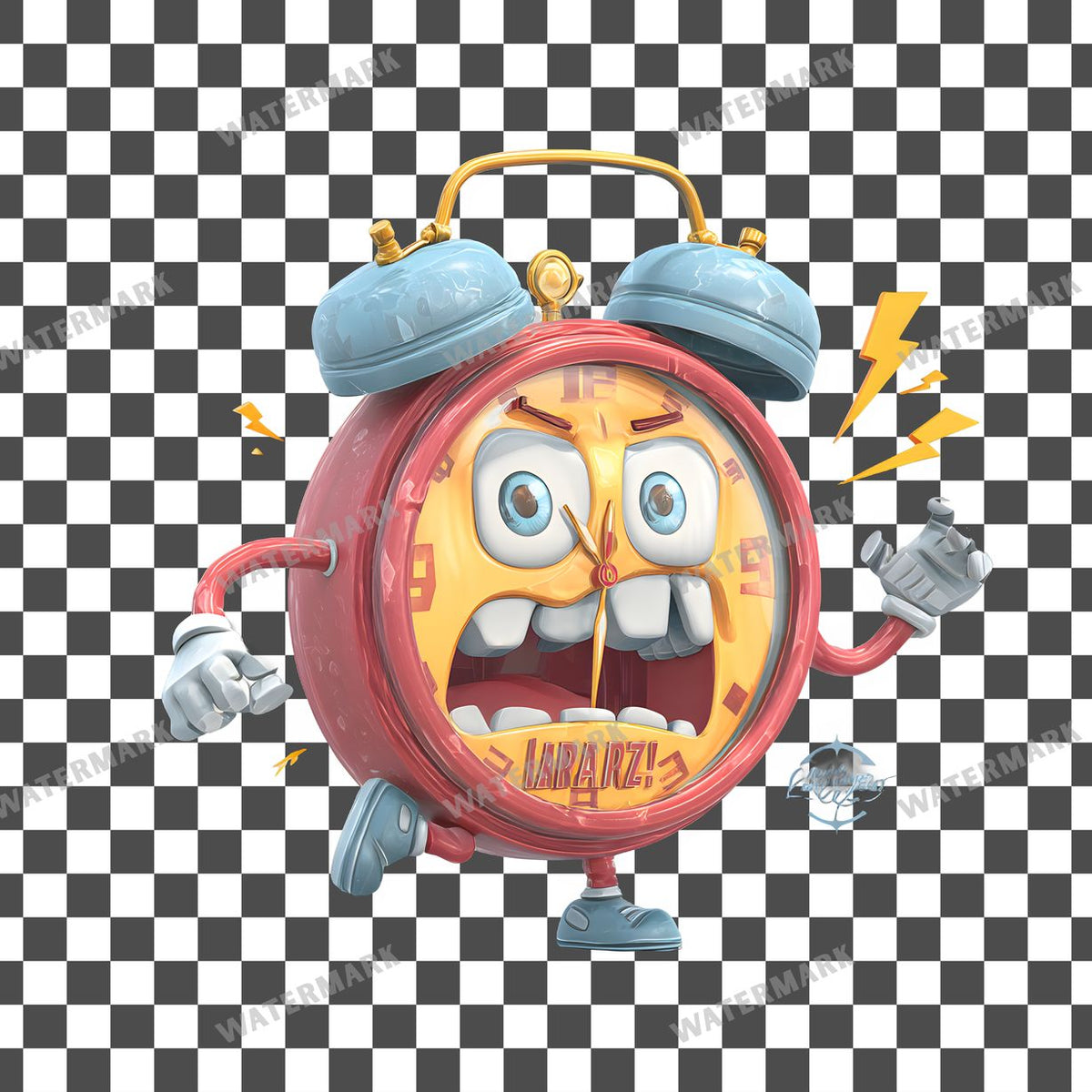 Wobbly Alarm Clipart Pngs