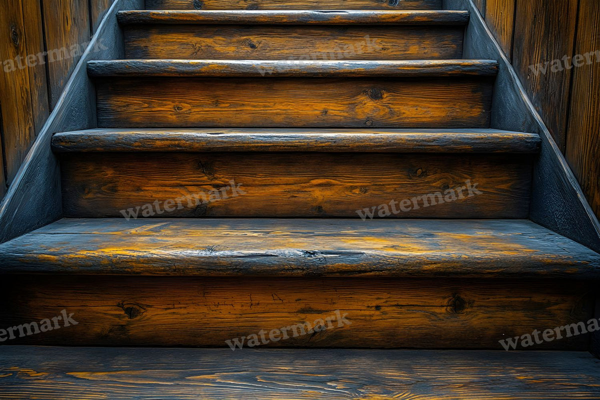 Wooden Stairrustic Vintage Backdrop Images