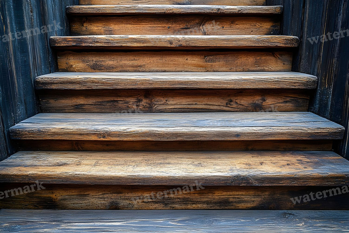 Wooden Stairrustic Vintage Backdrop Images