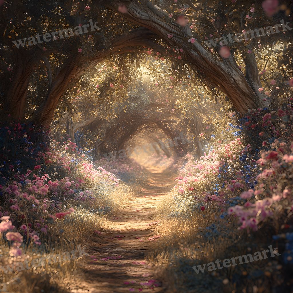 Woodland Glade Backdrop Images