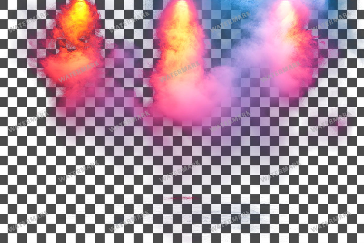 Yellow And Fuchsia Haze Light Transparent Overlay Pngs