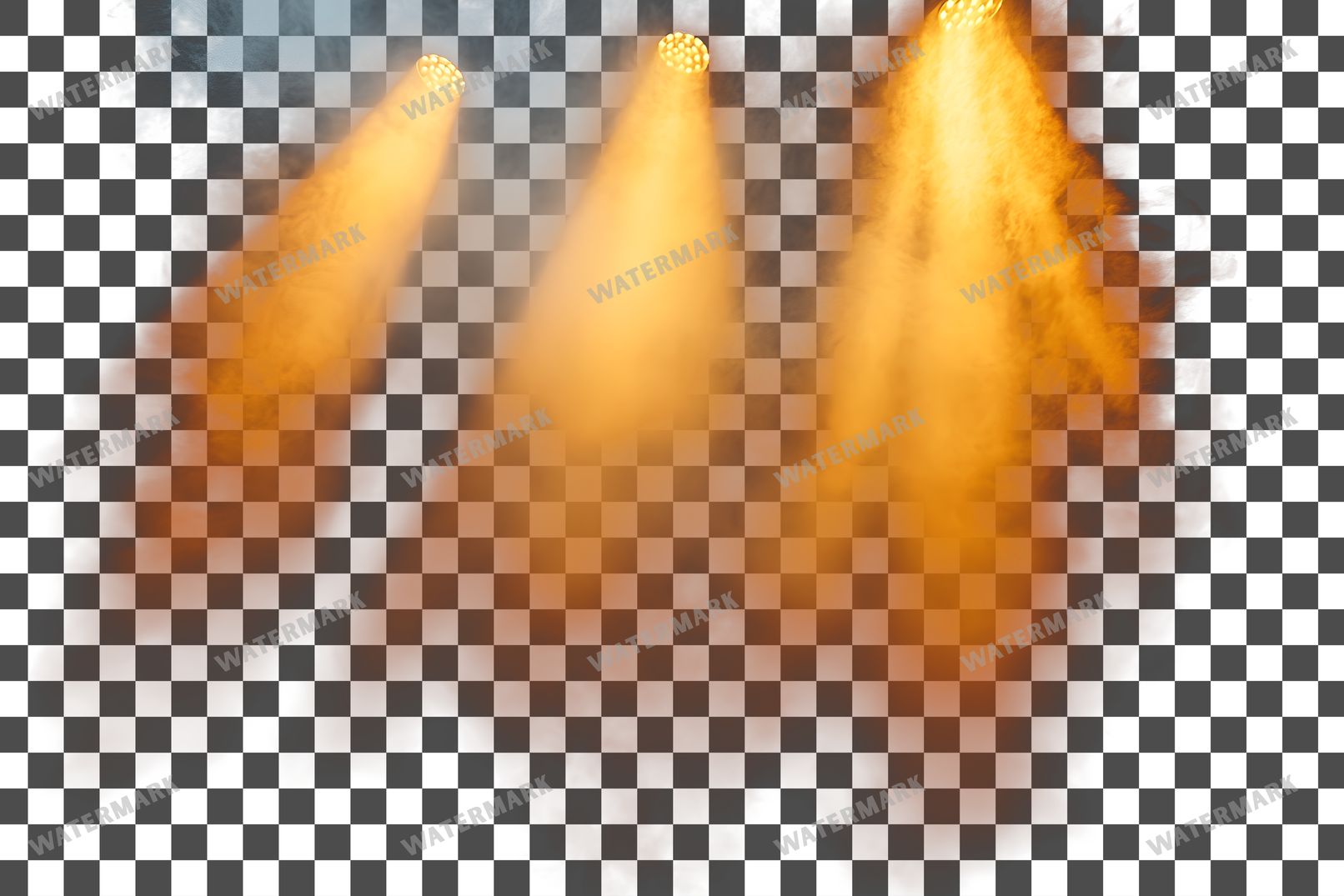 Yellow Lighting Dramatic Shadows Transparent Overlay Pngs