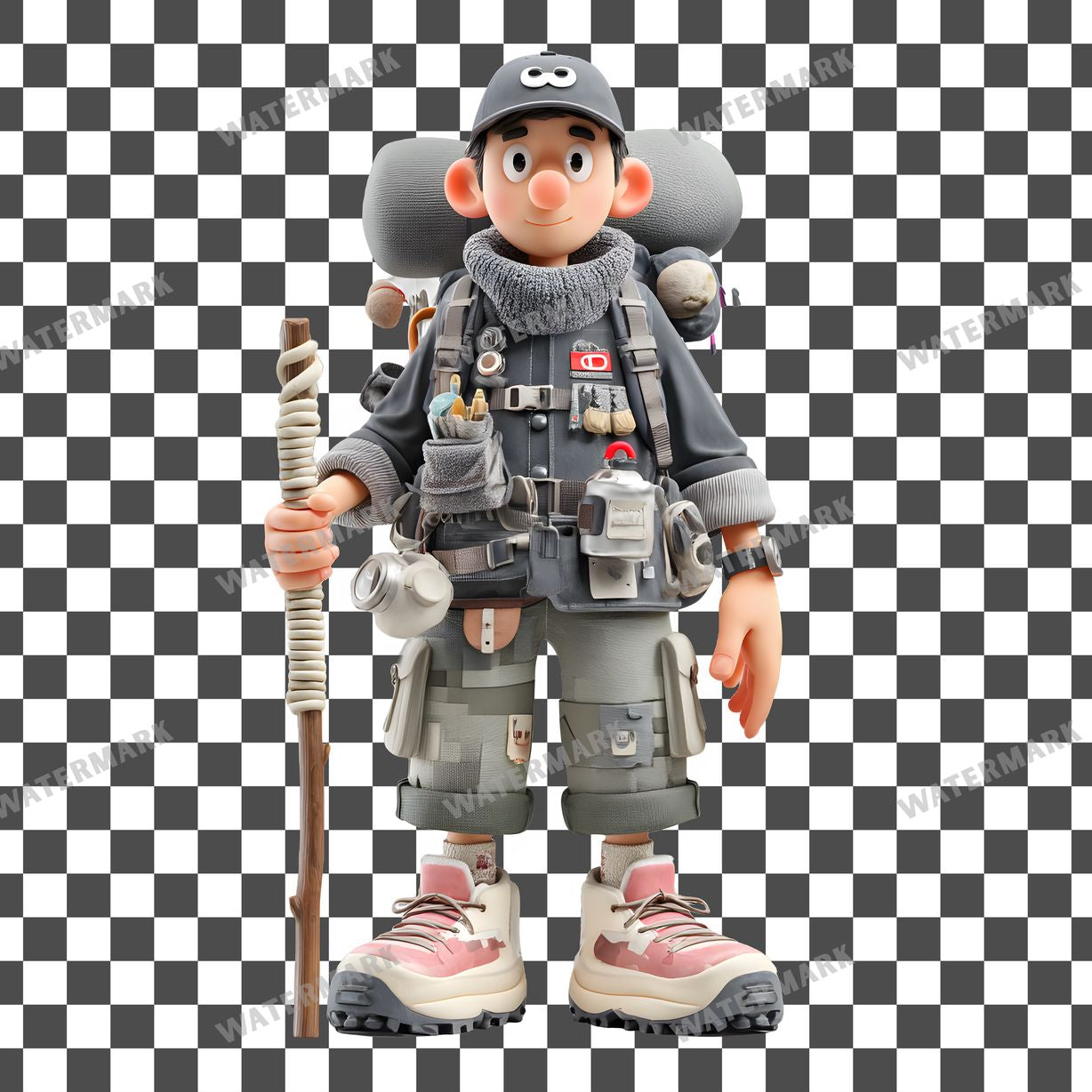 Young Adventurer Clipart Pngs