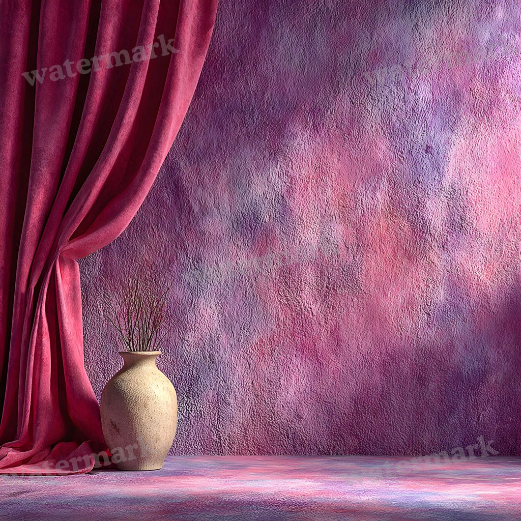 Abstract Painted Fabric Art Backdrop Images