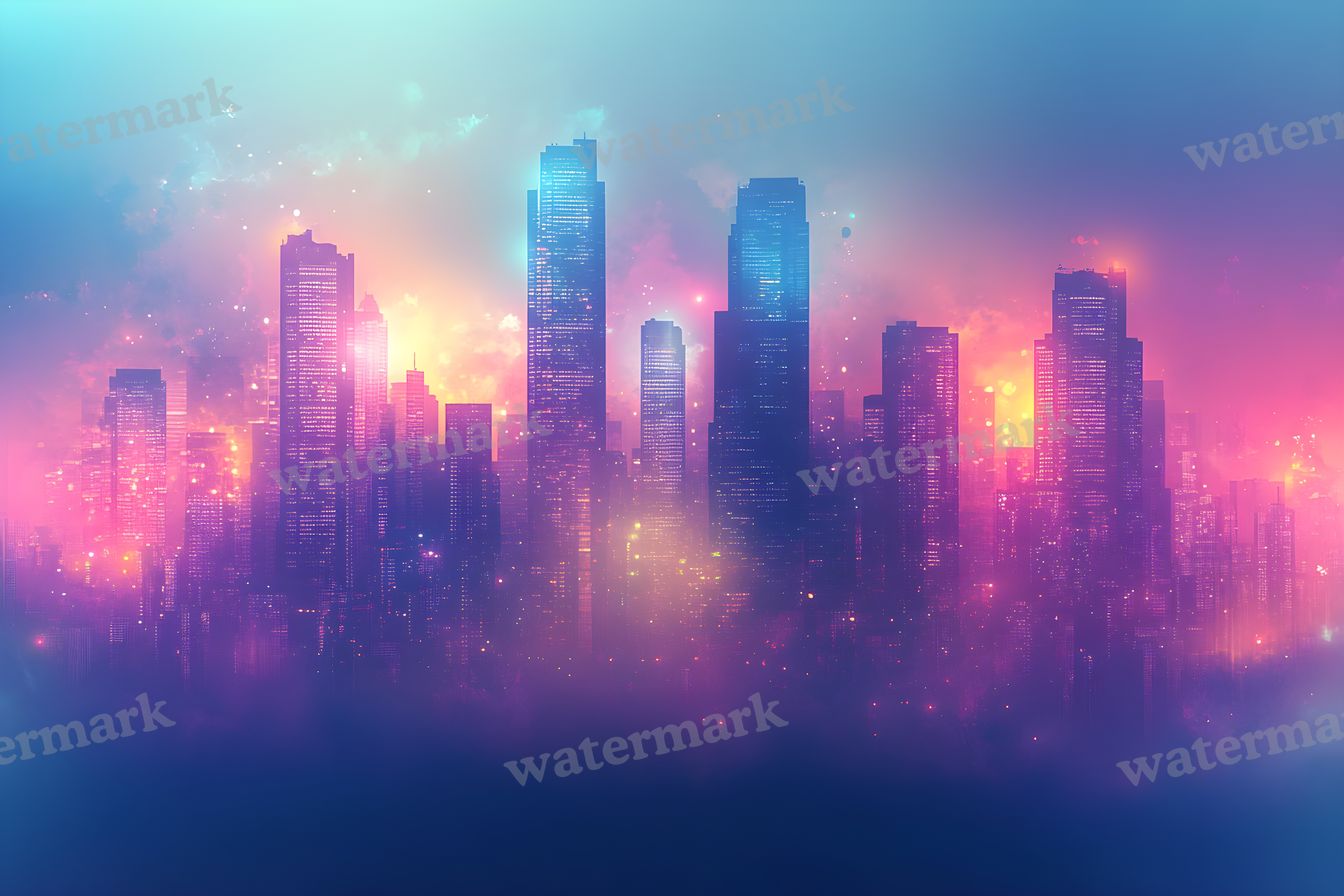 Abstract Skyline Backdrop Images